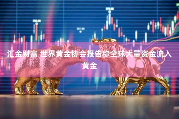 汇金财富 世界黄金协会报告称全球大量资金流入黄金