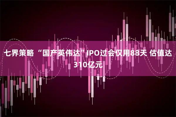七界策略 “国产英伟达”IPO过会仅用88天 估值达310亿元